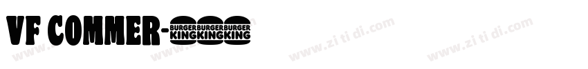Vf Commer字体转换